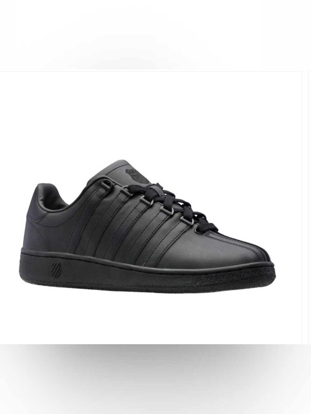 K-Swiss Black Low-Top Sneakers